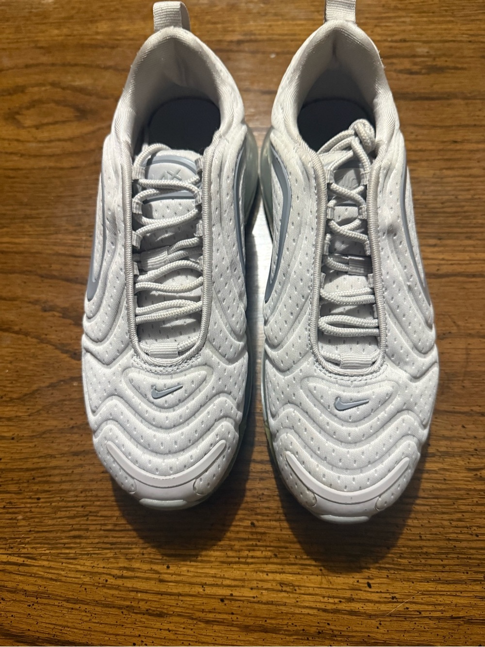 Nike Women’s Air Max 720 White Sneakers - Picture 3 of 11